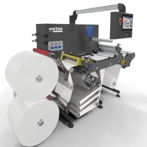 Slitter 440mm foil (PP, PVC, PET), mono foils, self-adhesives