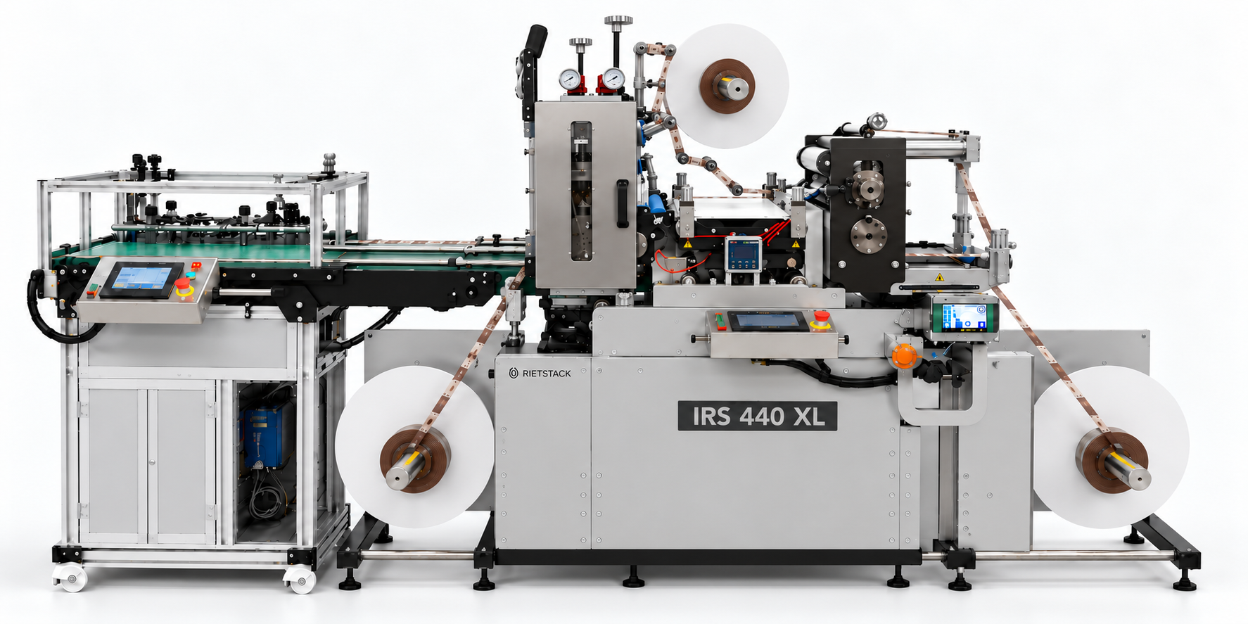IRS 440 XL Reel and Stacker System